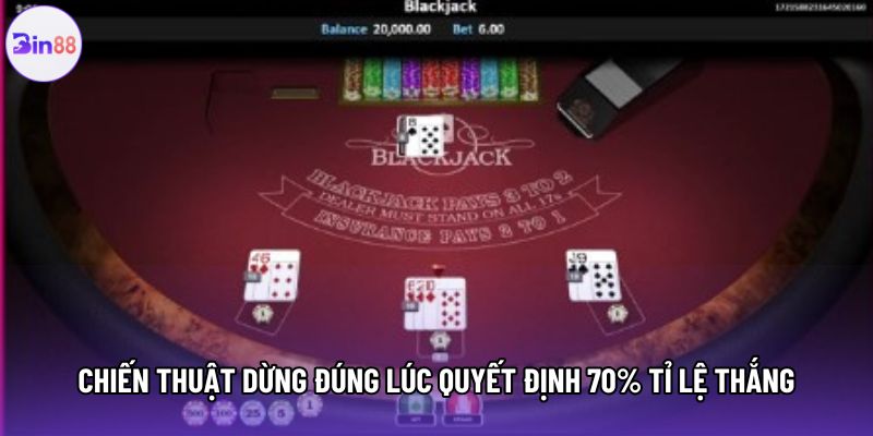 Chiến thuật dừng đúng lúc quyết định 70% tỉ lệ thắng