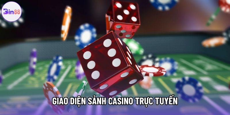 Giao diện sảnh casino trực tuyến