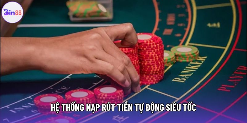 Hệ thống nạp rút tiền tự động siêu tốc
